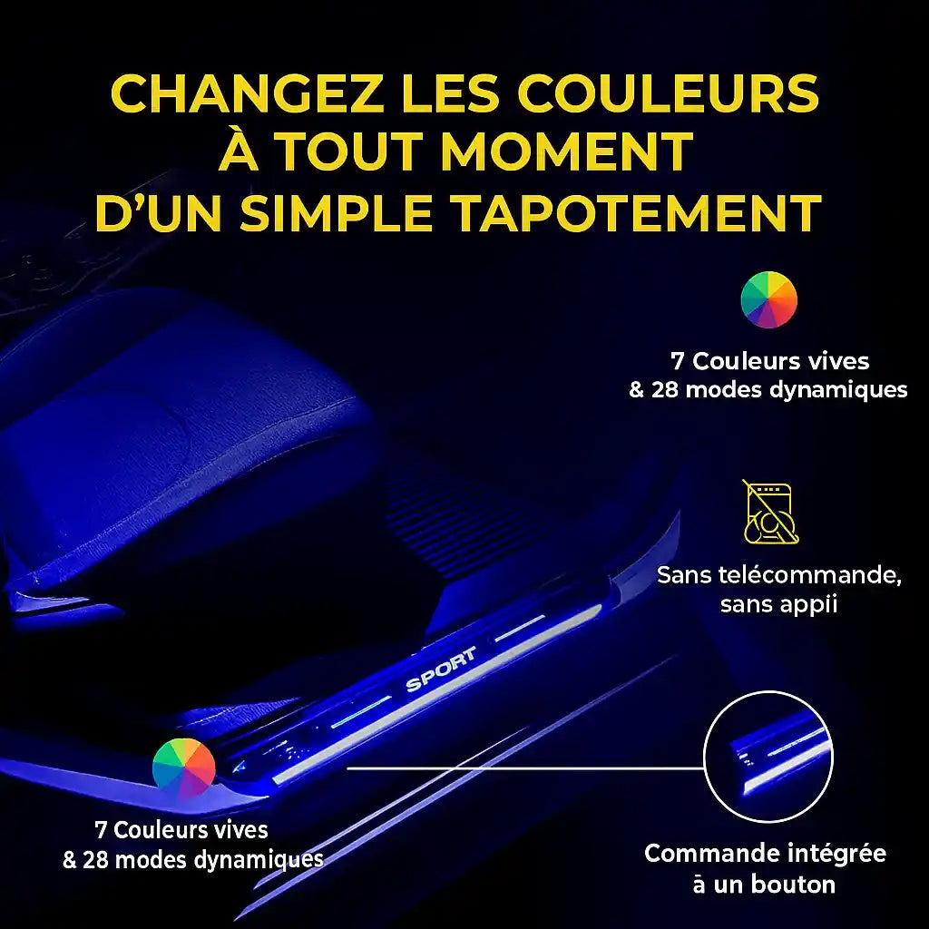 LEDREAM SEUILS DE PORTE LED UNIVERSELS