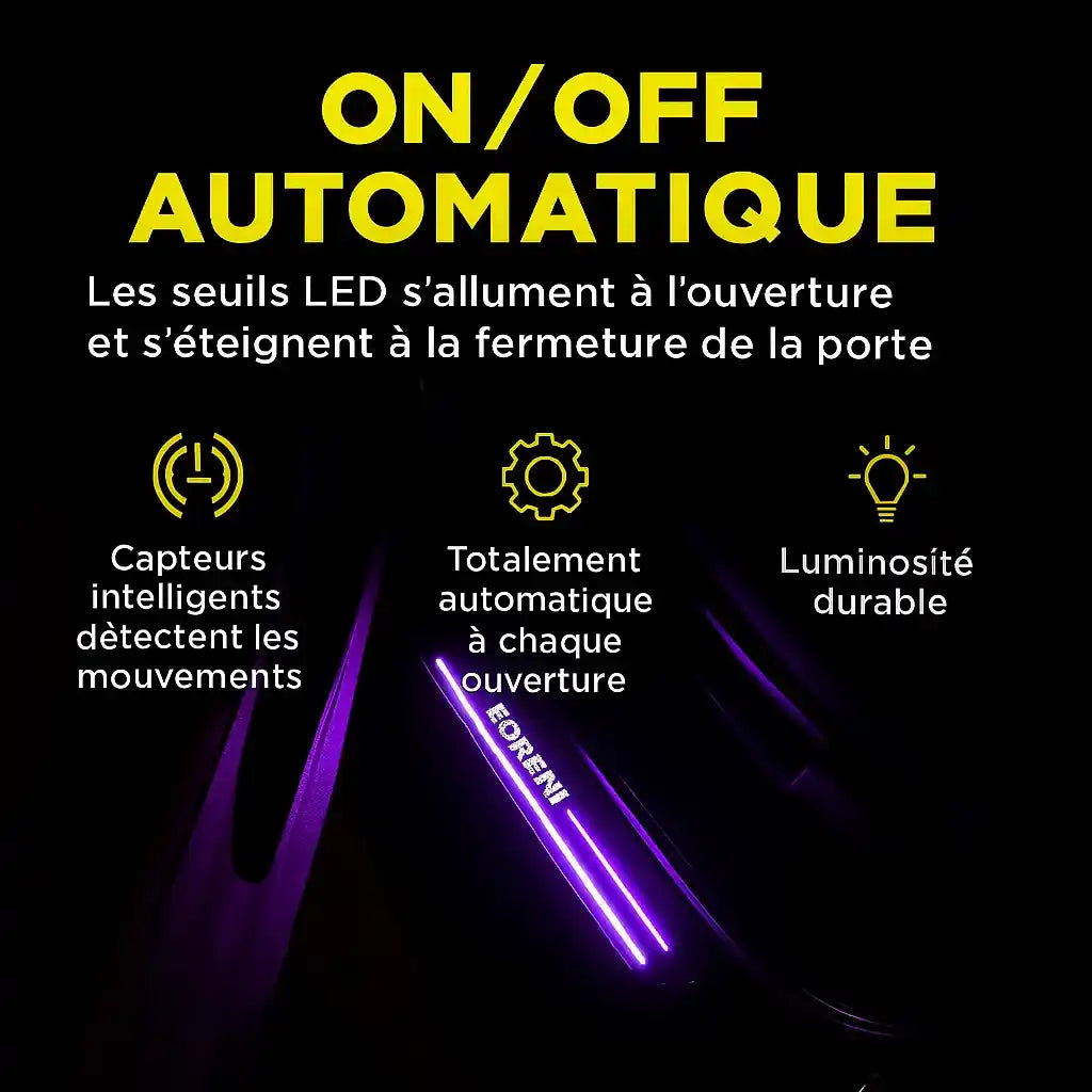 LEDREAM SEUILS DE PORTE LED UNIVERSELS